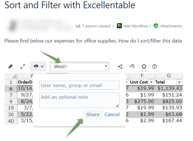 Sort And Filter Your Confluence Tables With Excellentable Addteq The Top Devops Tools 1031